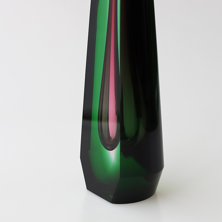 【VINTAGE】Pavel Hlava Art Glass Vase