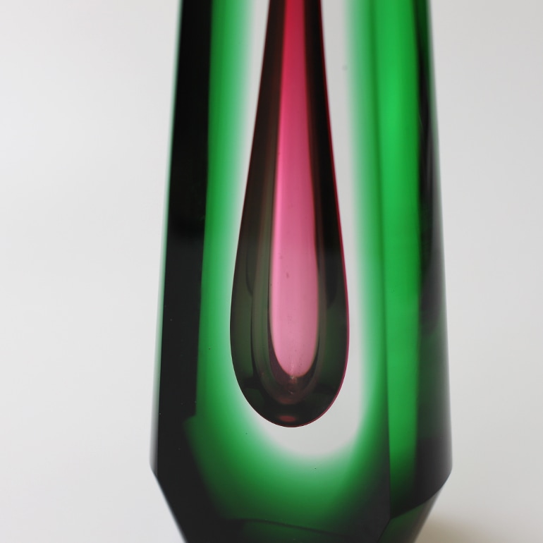 【VINTAGE】Pavel Hlava Art Glass Vase