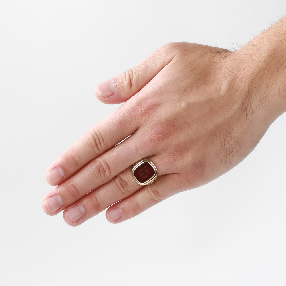 【1933】TIFFANY&Co.<br>14k Gold Carnelian Signet Ring