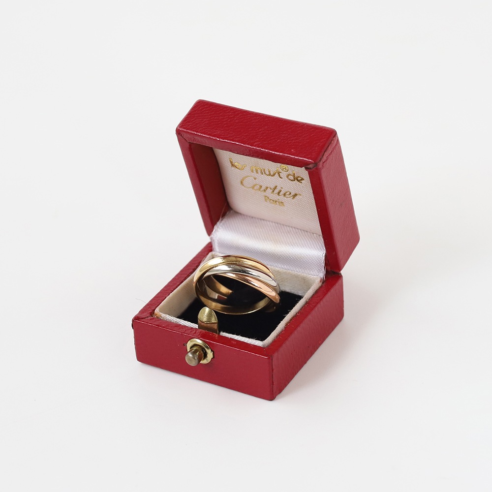 【VINTAGE】Cartier Trinity Ring 