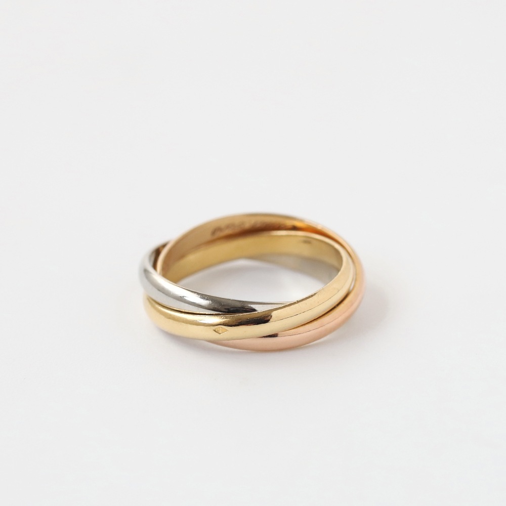 【VINTAGE】Cartier Trinity Ring 