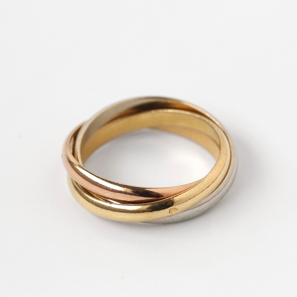 【VINTAGE】Cartier Trinity Ring 