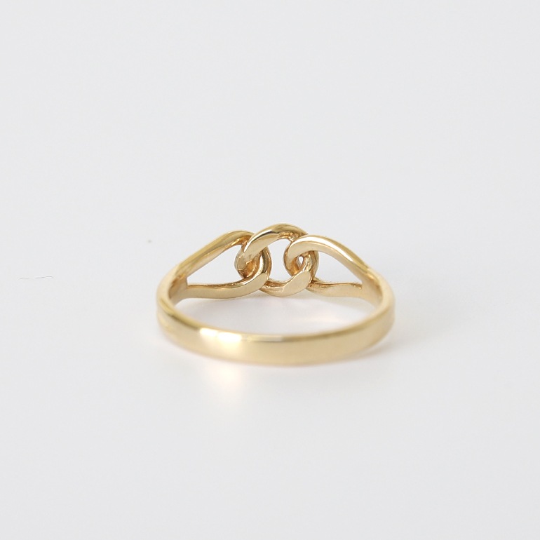 【1960s】9K GOLD KNOT RING