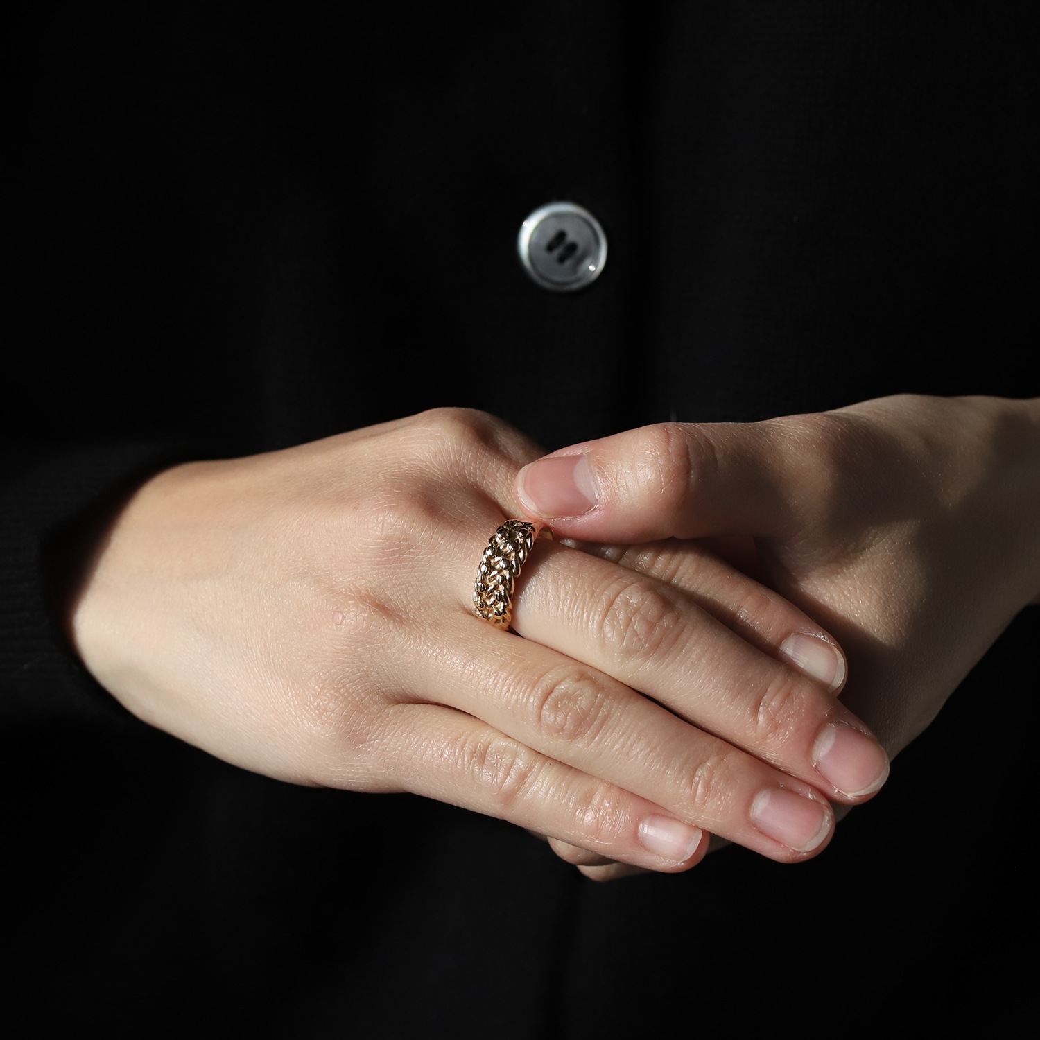 【1978】9k Gold Keeper Ring