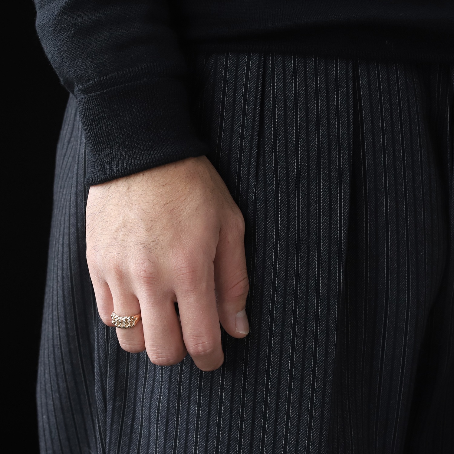 【1978】9k Gold Keeper Ring