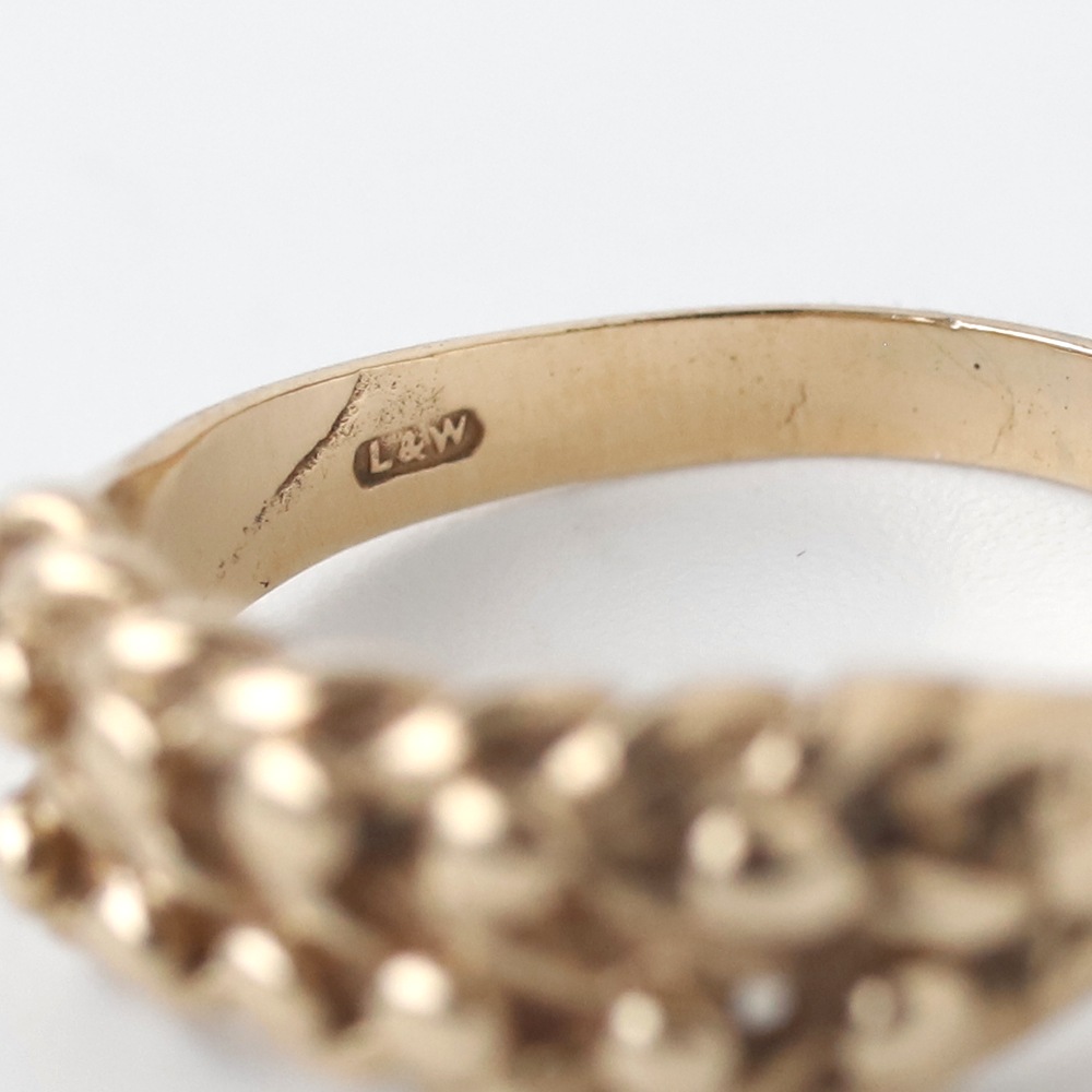 【1978】9k Gold Keeper Ring