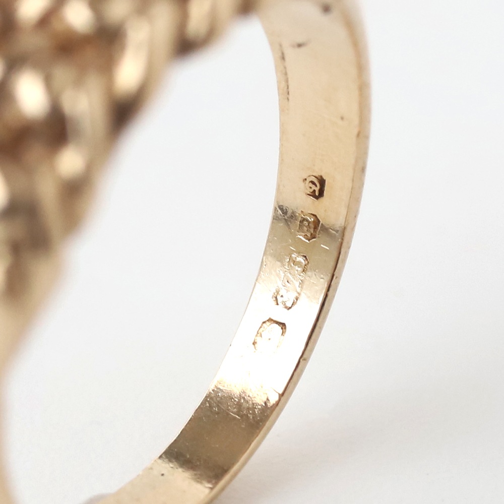 【1978】9k Gold Keeper Ring