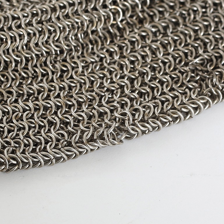 【1920s】French Silver Mesh Purse