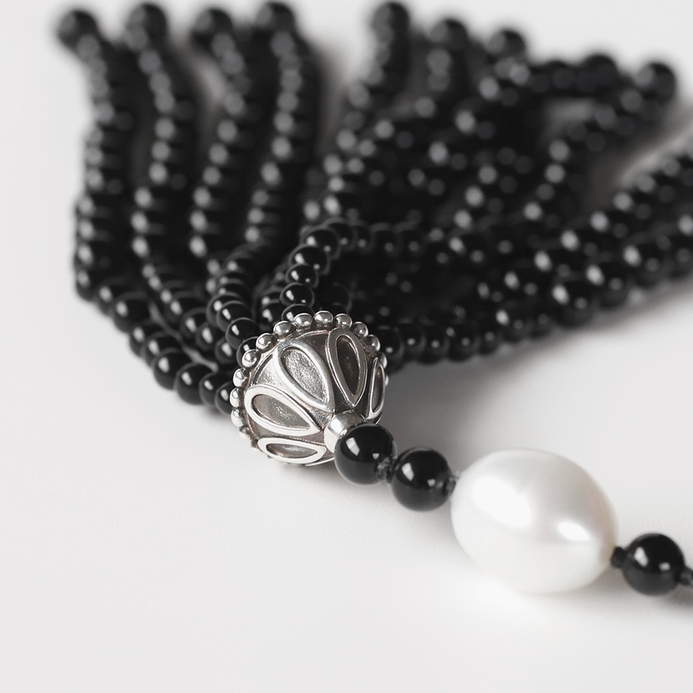 【OLD】TIFFANY&Co. Ziegfeld Onyx Necklace