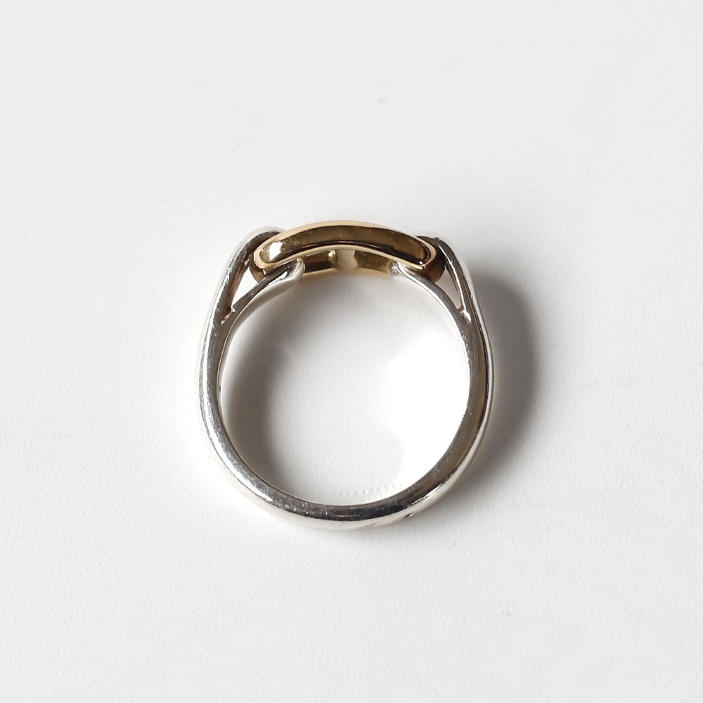 【VINTAGE】HERMES Chaine d’Ancre Ring 
