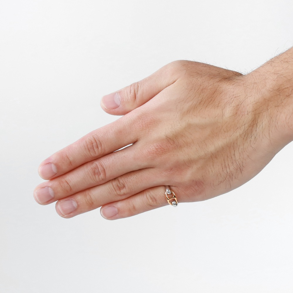 【VINTAGE】HERMES Chaine d’Ancre Ring 