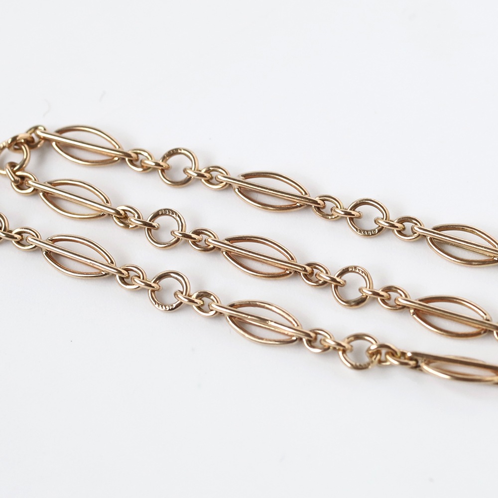 【1984】9k Gold Chain Link Bracelet