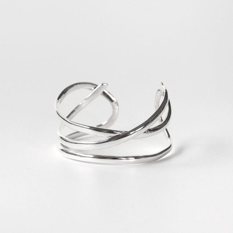 【1980s】TIFFANY&Co. Angela Cummings Crossover Cuff