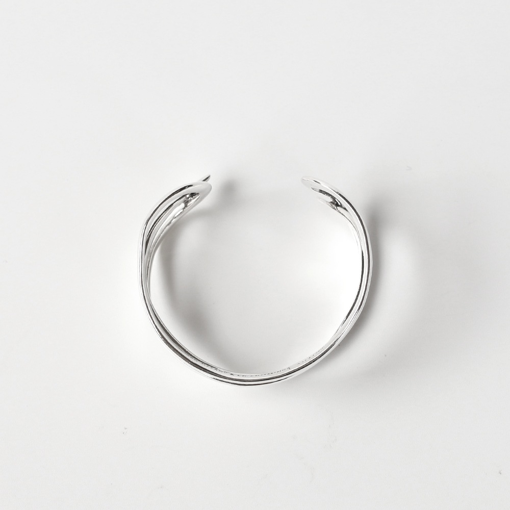 1980s】TIFFANY&Co. Angela Cummings Crossover Cuff | VINTAGE