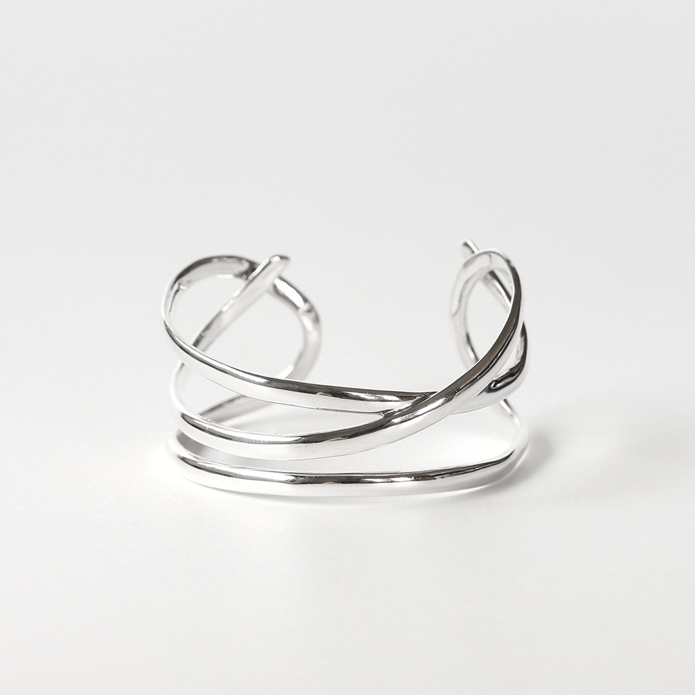 1980s】TIFFANY&Co. Angela Cummings Crossover Cuff | VINTAGE