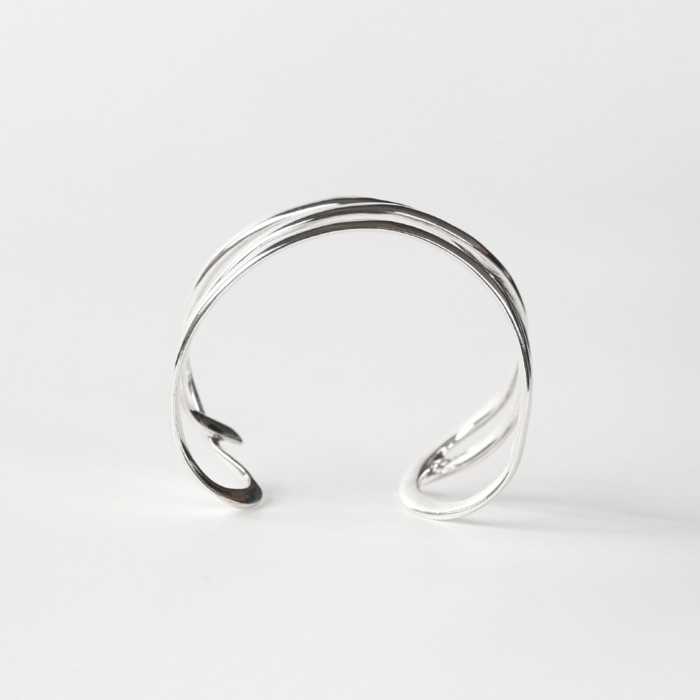 1980s】TIFFANY&Co. Angela Cummings Crossover Cuff | VINTAGE