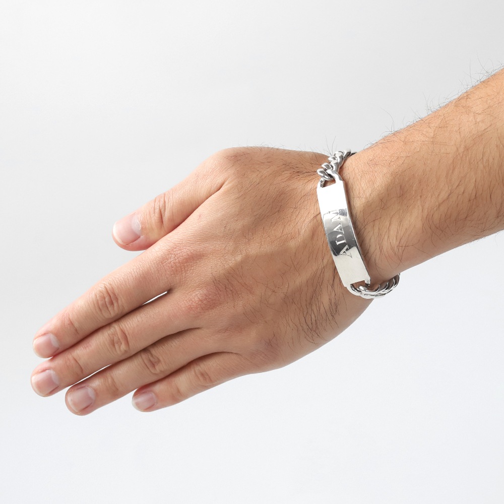 【1990s】TIFFANY&Co. ID Bracelet