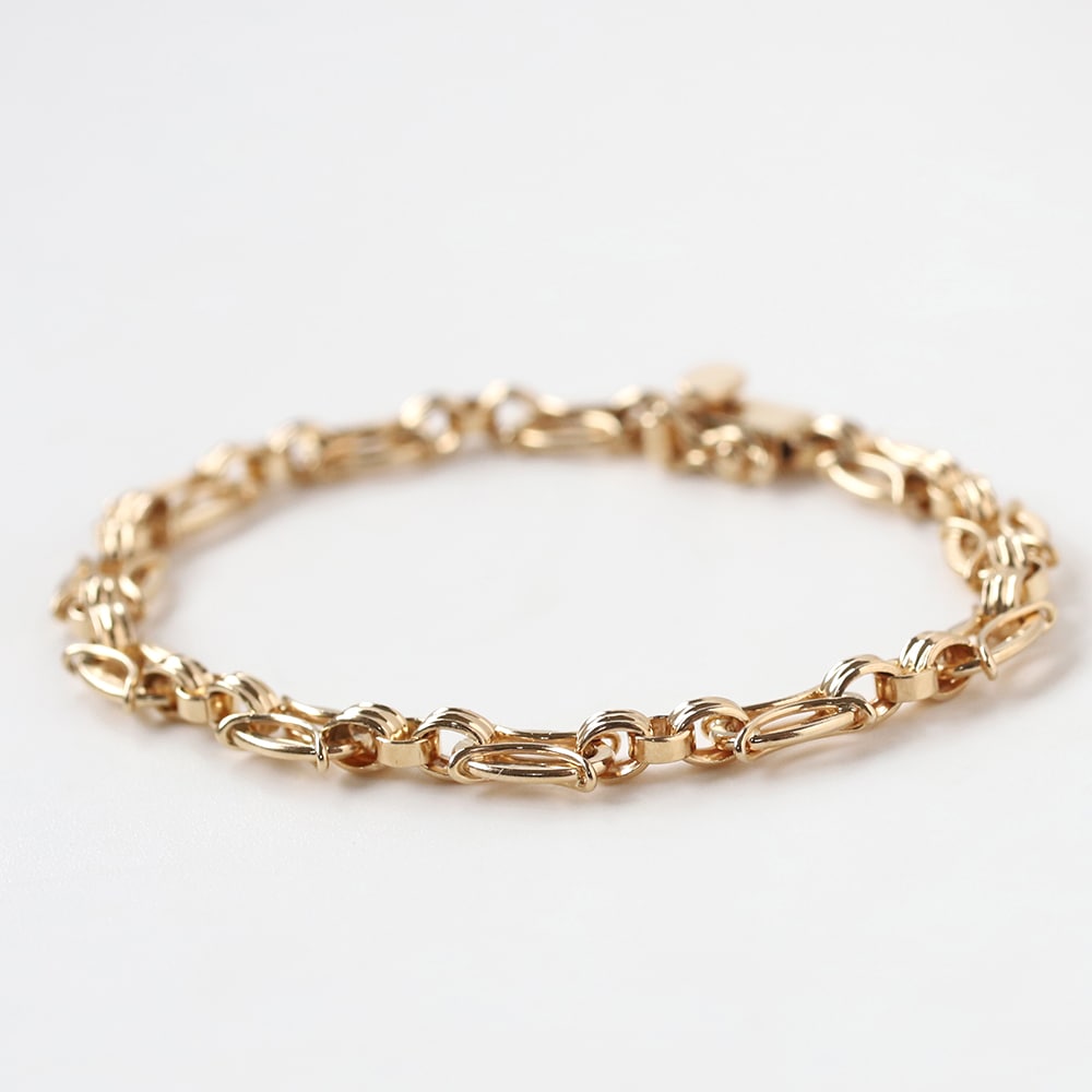 【TIFFANY&CO.】Oval bacelet 14K TIFFANY&CO.】Oval bacelet 14K（ヴィンテージ）｜HIROB（ヒロブ）の