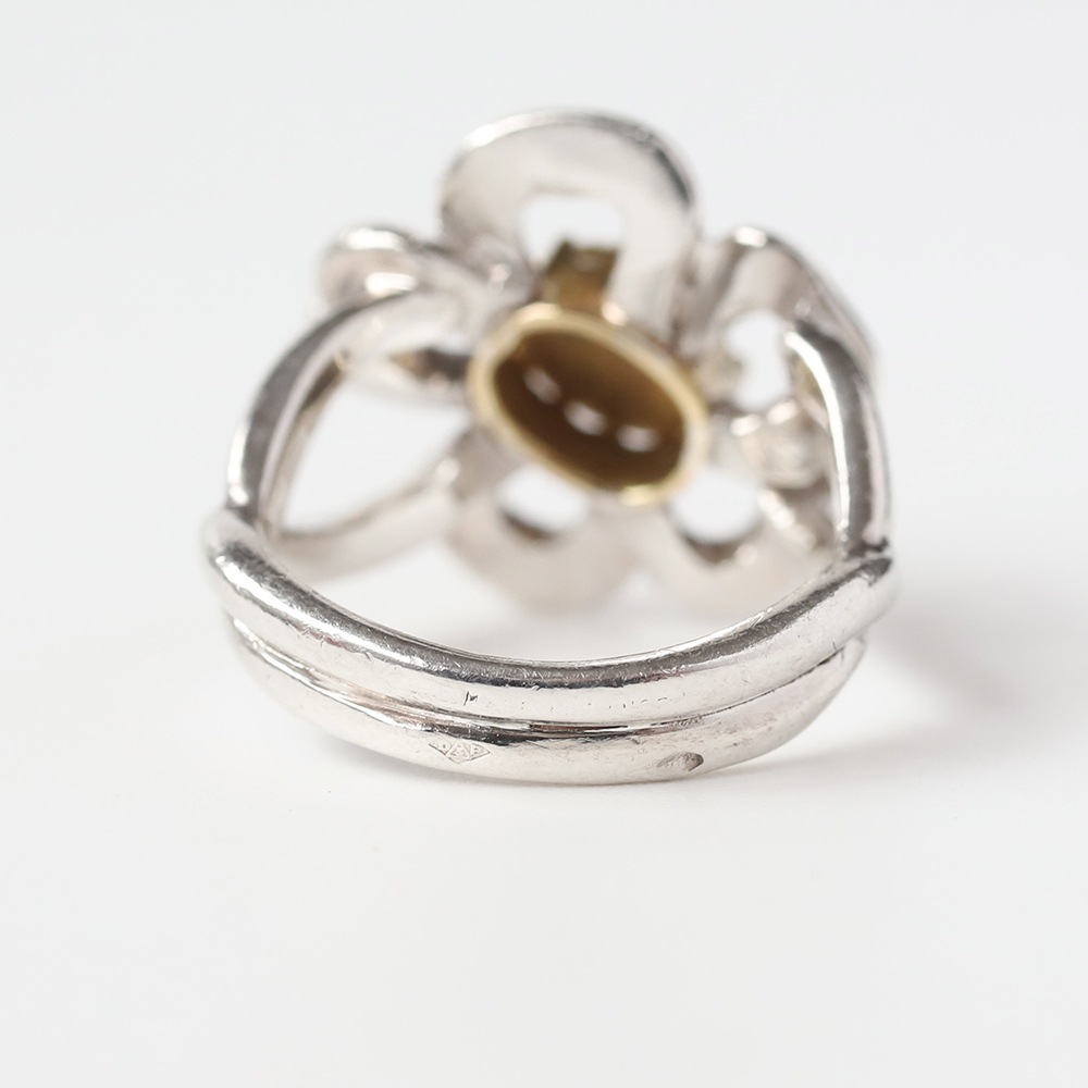 【VINTAGE】HERMES Flower Ring