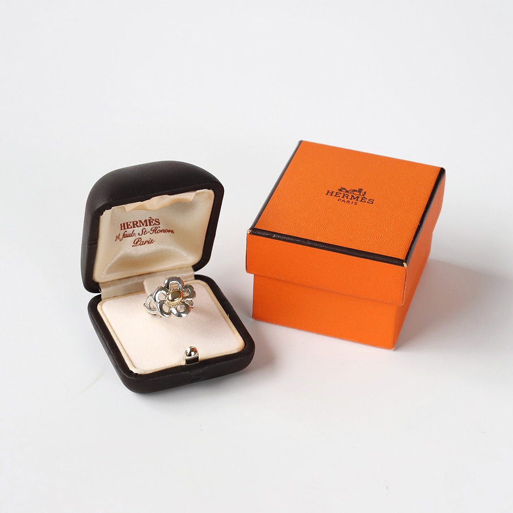 【VINTAGE】HERMES Flower Ring