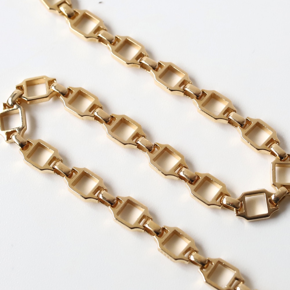 【1980s】Cartier Santos Bracelet 18k YG