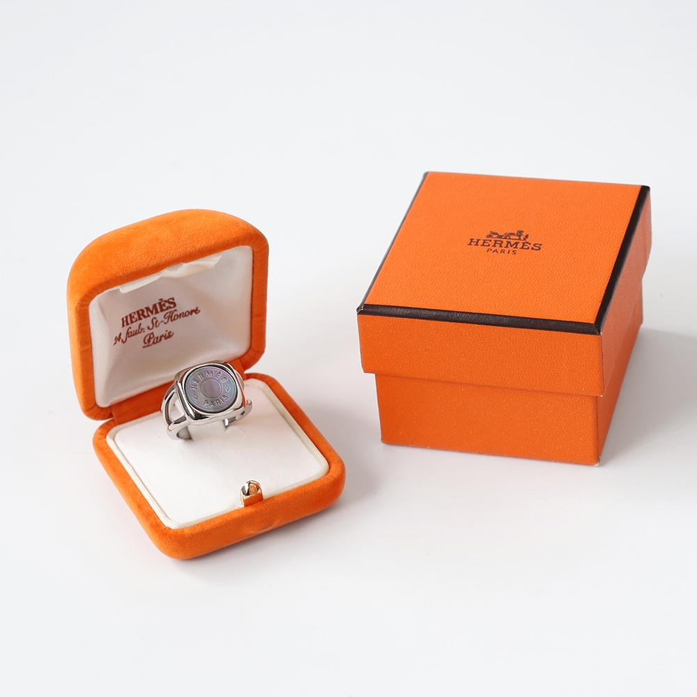 【1990s】HERMES Corozo Sellier Ring