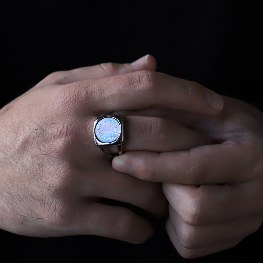 【1990s】HERMES Corozo Sellier Ring