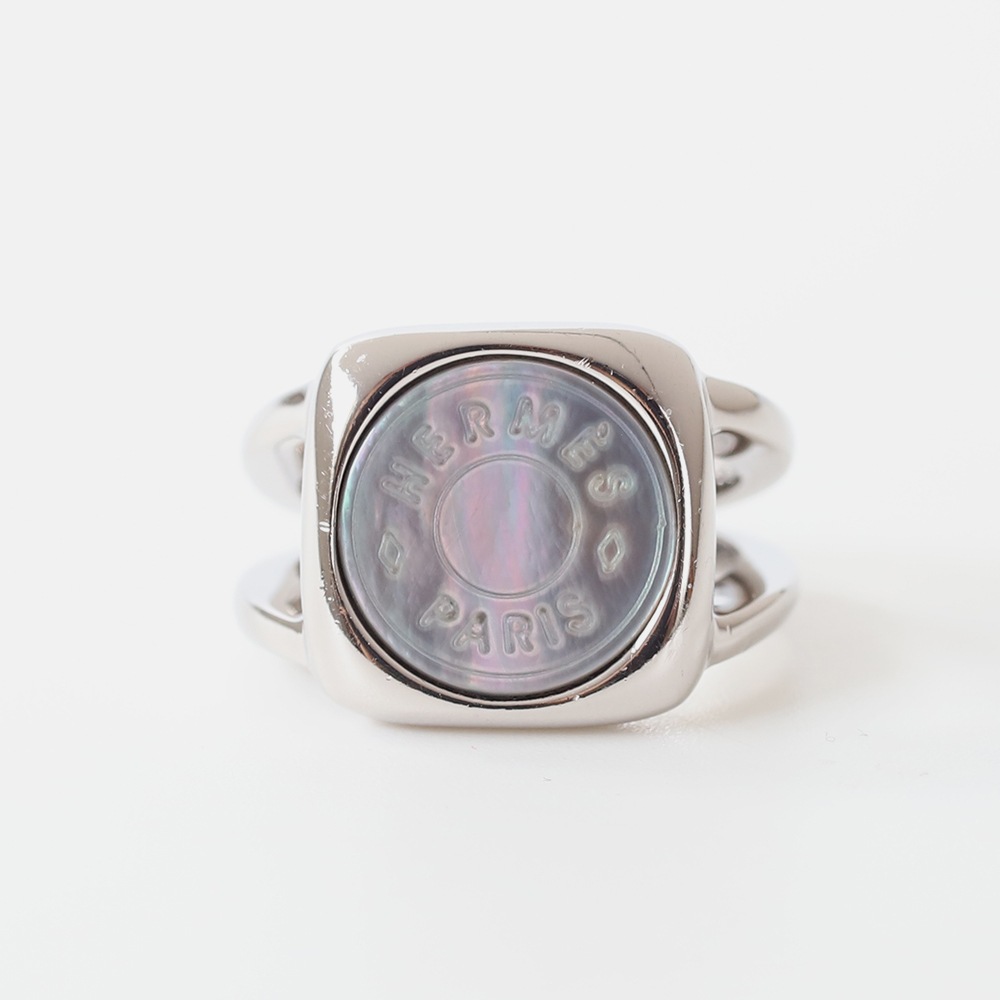 【1990s】HERMES Corozo Sellier Ring