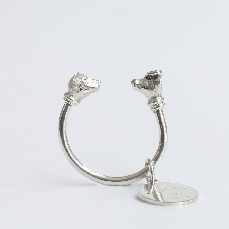 Tiffany & Co. - □新同□ ティファニー キーリング Bull＆Bear