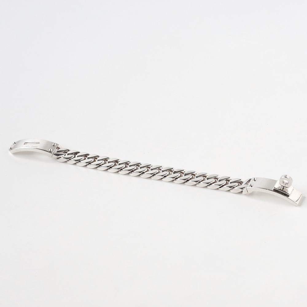 【USED】HERMES Kelly Gourmette GM Bracelet