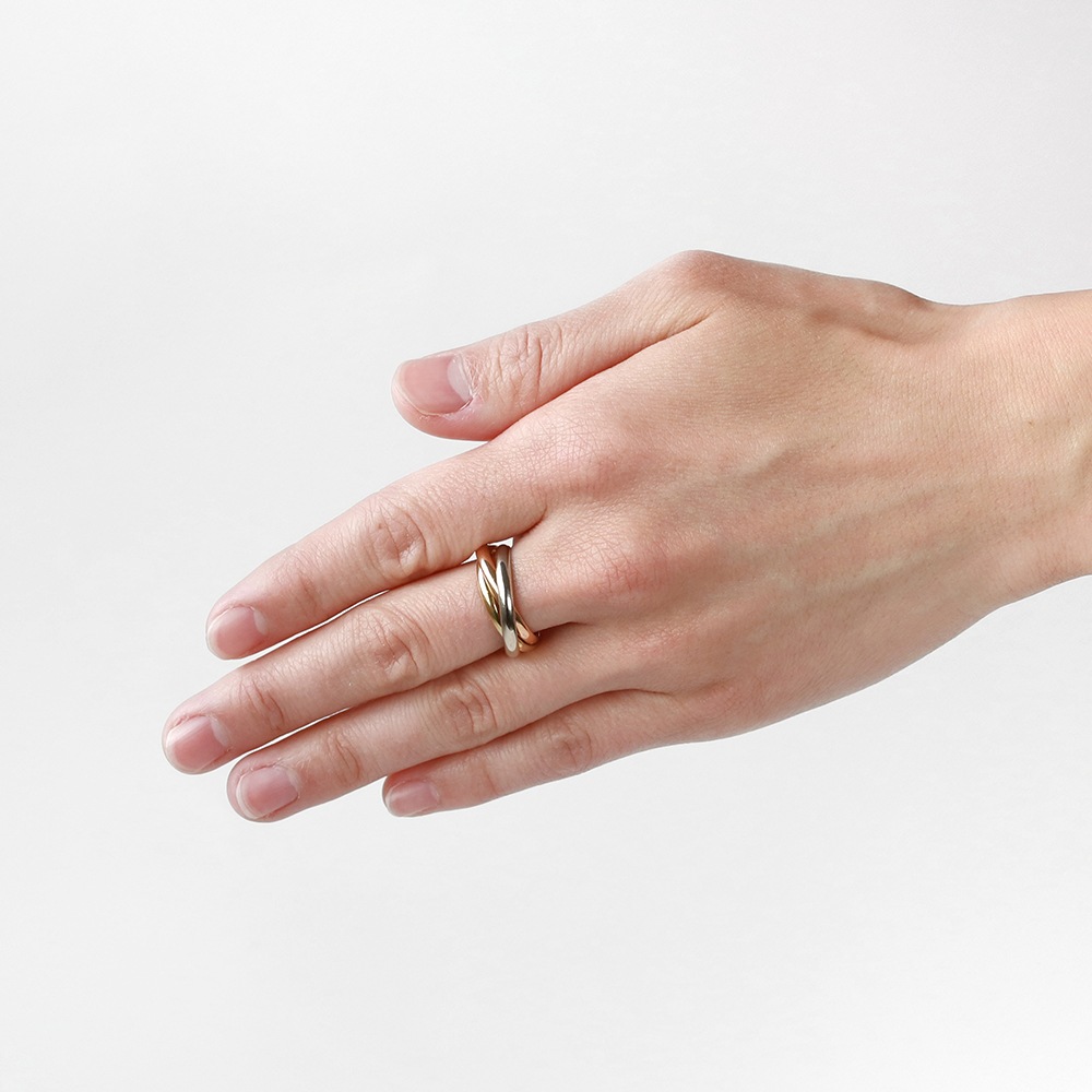 【VINTAGE】Cartier Trinity Ring
