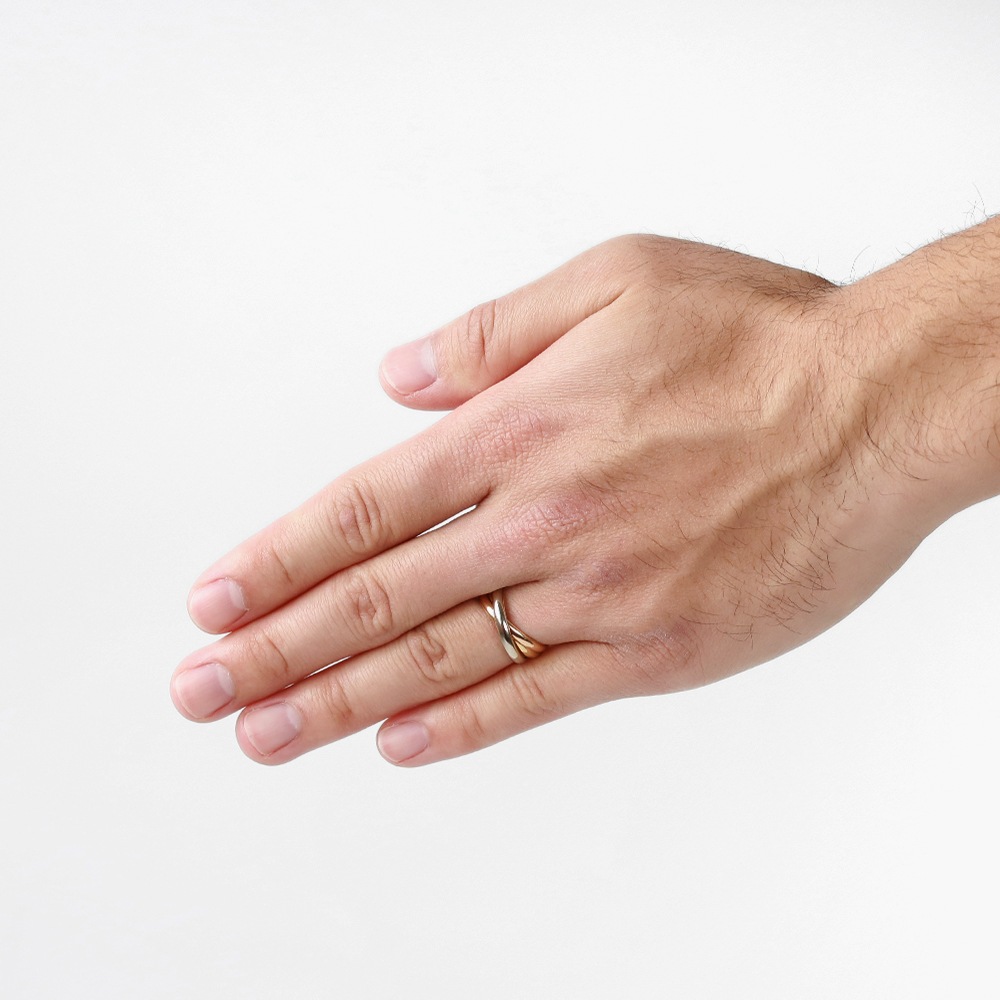 【VINTAGE】Cartier Trinity Ring