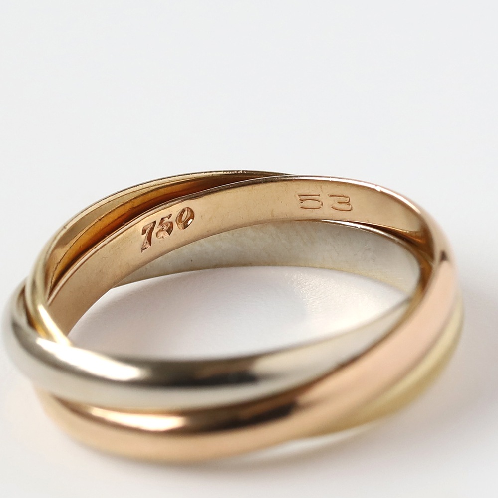 【VINTAGE】Cartier Trinity Ring
