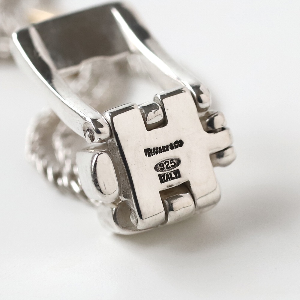 【1990s】TIFFANY&Co. Belt Buckle Bracelet 18k/925