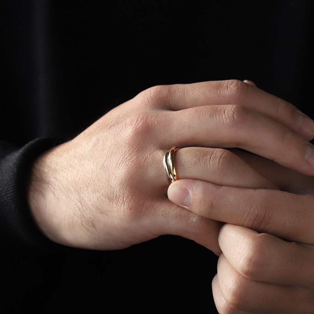 【VINTAGE】Cartier Trinity Ring 