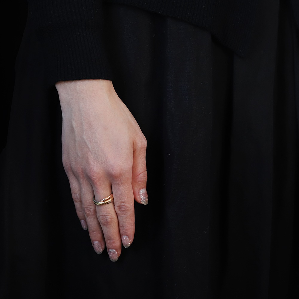 【VINTAGE】Cartier Trinity Ring 