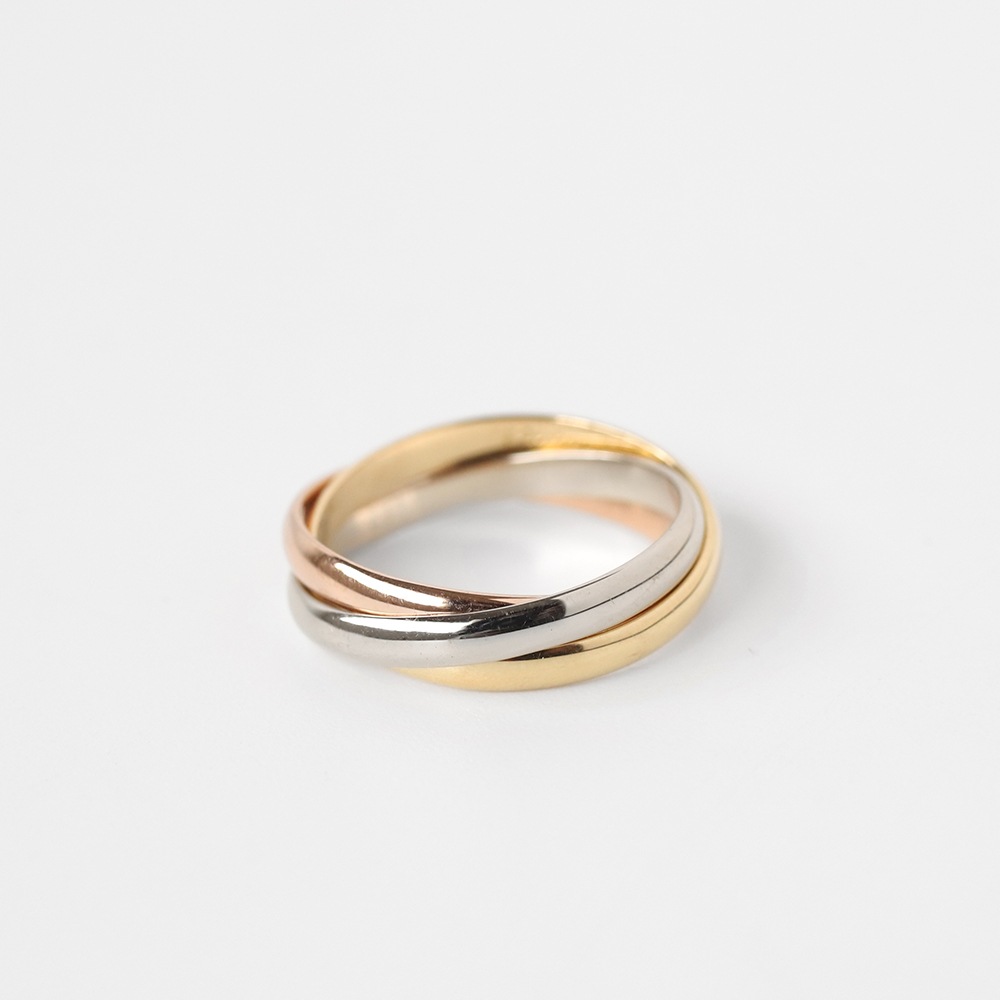 【VINTAGE】Cartier Trinity Ring 