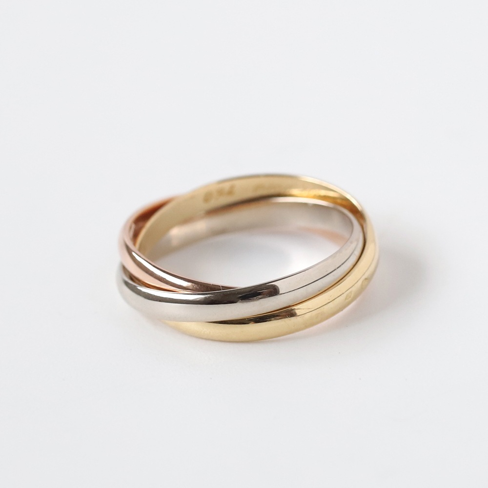 【VINTAGE】Cartier Trinity Ring 
