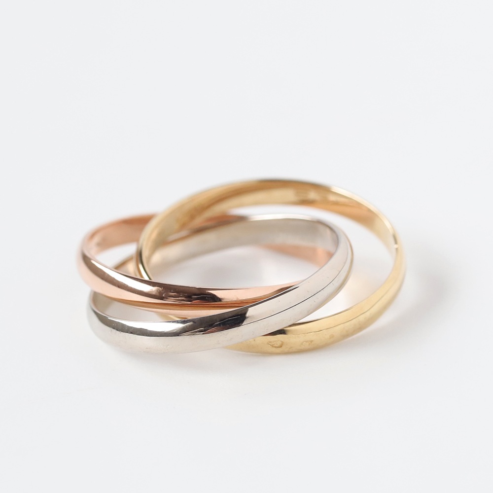 【VINTAGE】Cartier Trinity Ring 