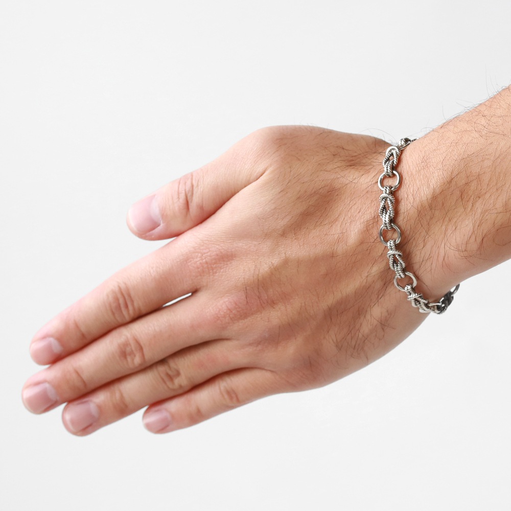 【VINTAGE】HERMES Audierne Bracelet PM