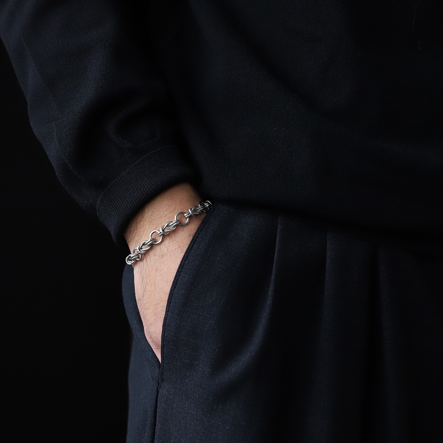 【VINTAGE】HERMES Audierne Bracelet PM