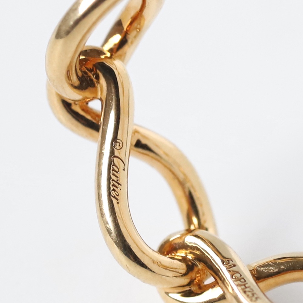 【OLD】Cartier 18k Gold Infini de Maillon Ring
