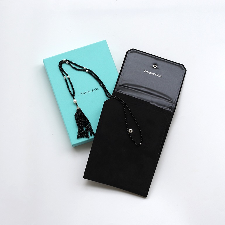 【OLD】TIFFANY&Co. Ziegfeld Onyx Necklace