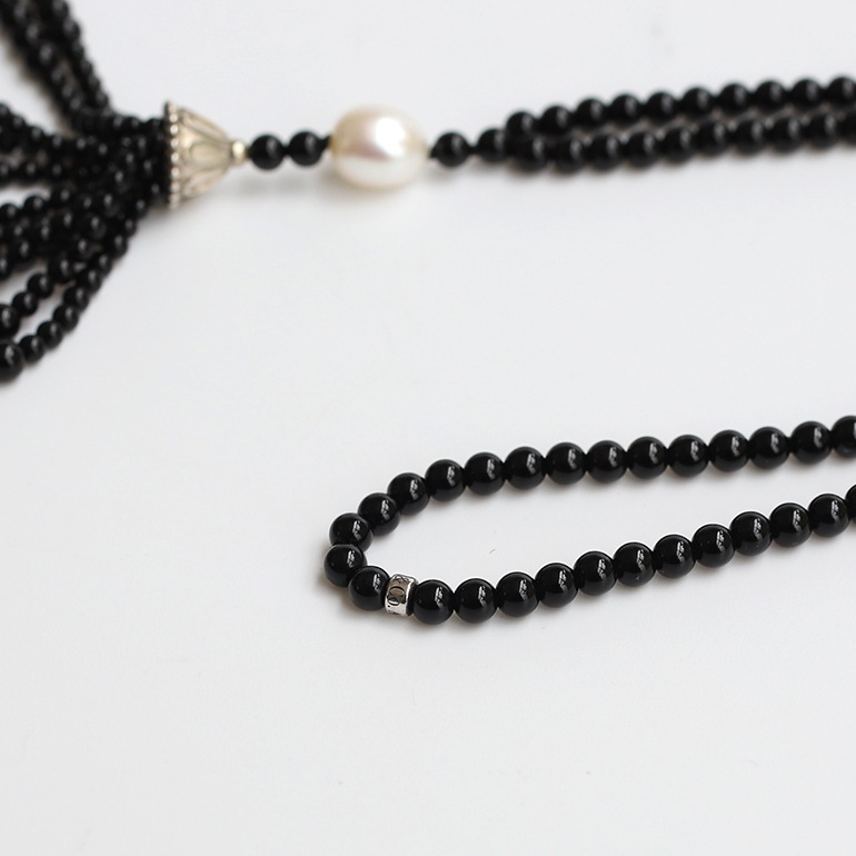 【OLD】TIFFANY&Co. Ziegfeld Onyx Necklace