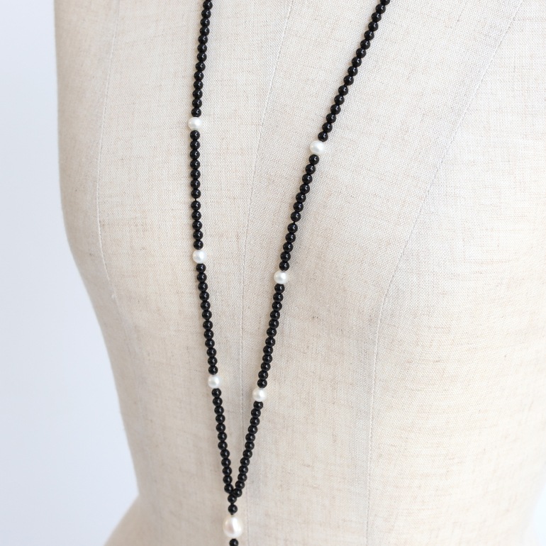 【OLD】TIFFANY&Co. Ziegfeld Onyx Necklace