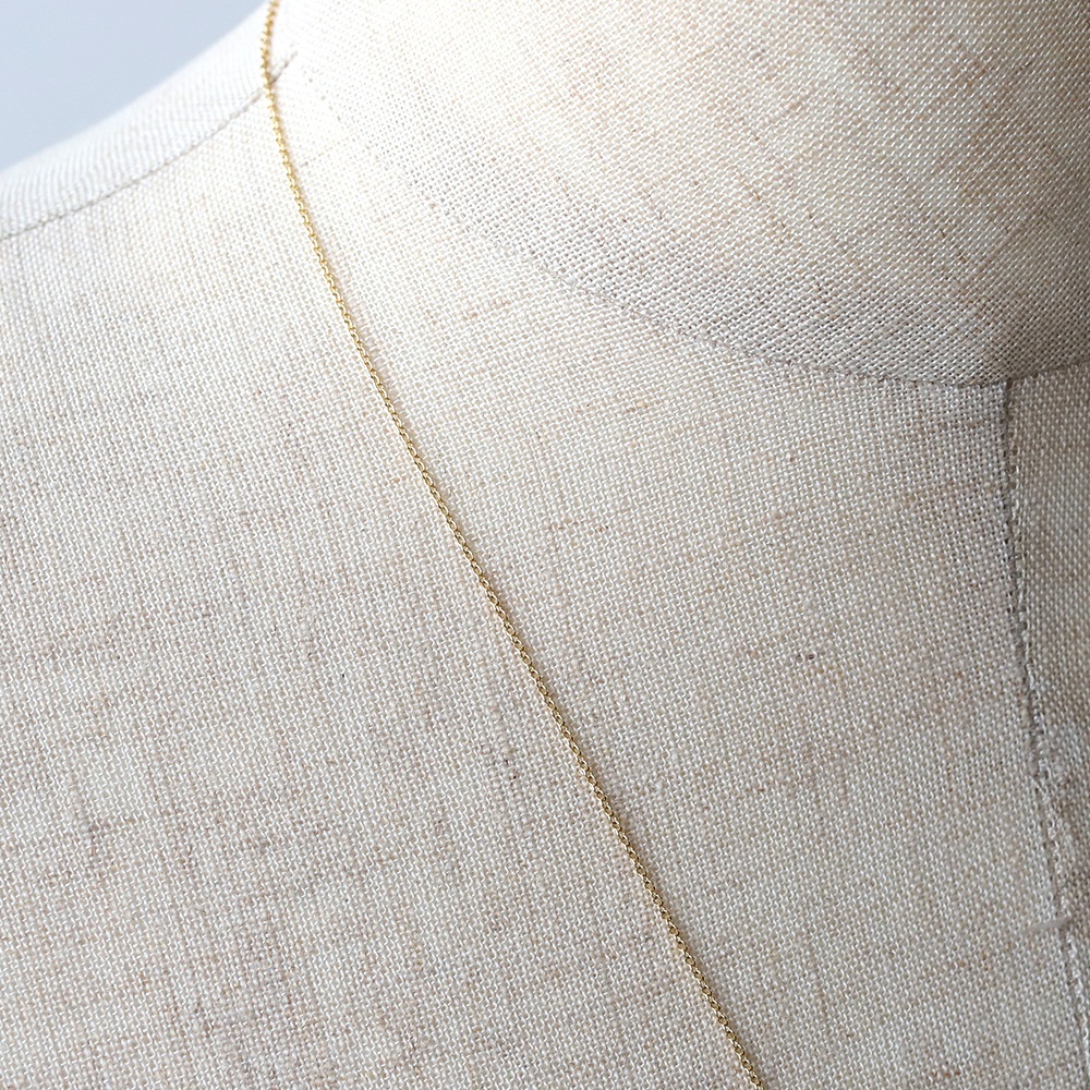 【1969】TIFFANY&Co. 14k Gold First Moon Landing Pendant Necklace 