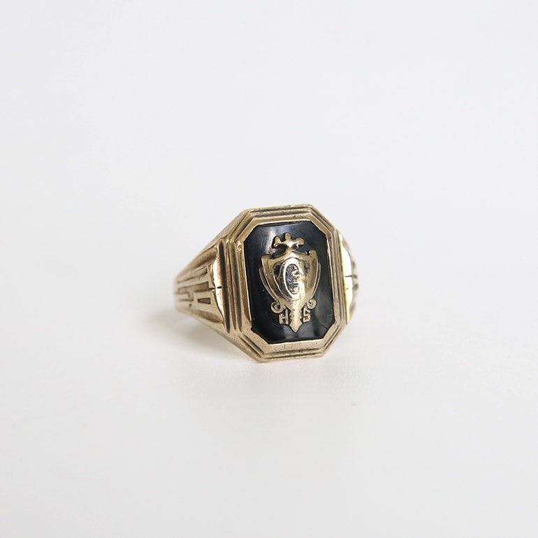 【1940】10K GOLD CLASS RING