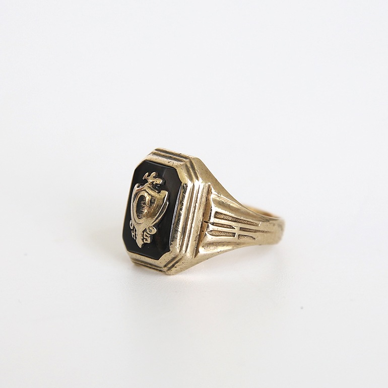 【1940】10K GOLD CLASS RING