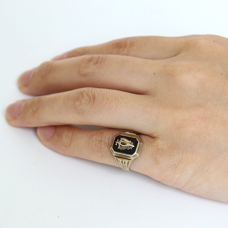 【1940】10K GOLD CLASS RING