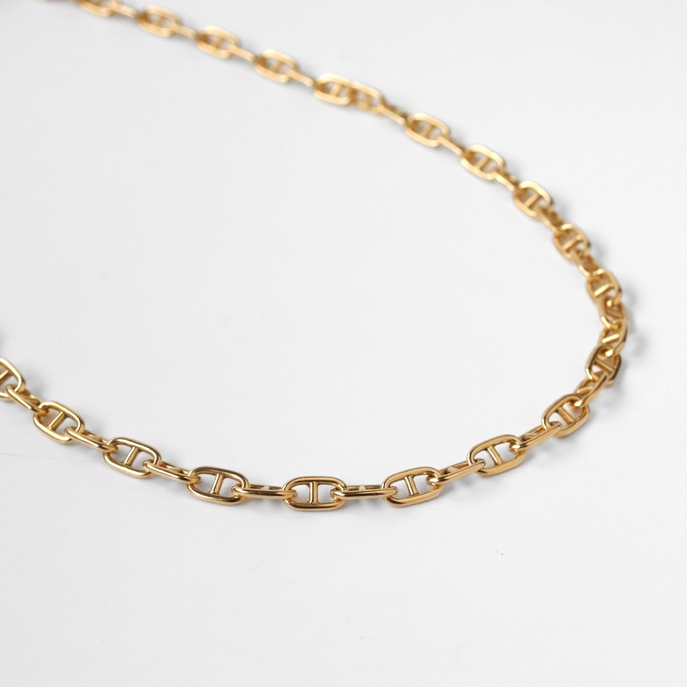 【VINTAGE】Cartier 18k Gold Anchor Chain Necklace